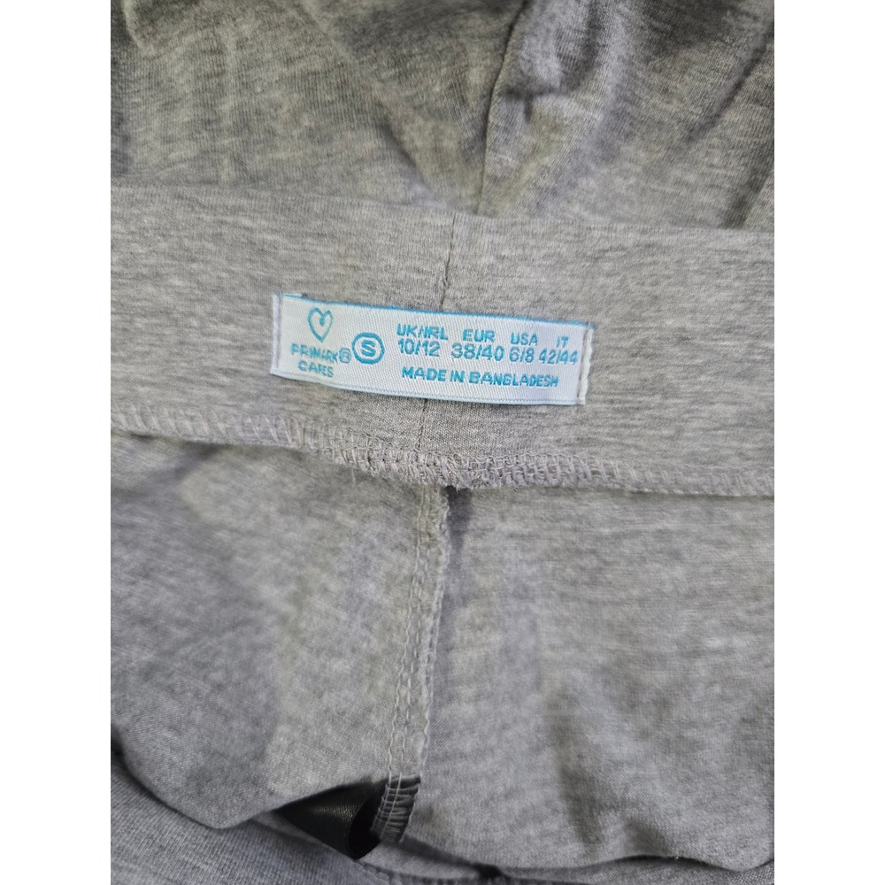 Primark Cares Womens Gray Side Stripe Jogger Sweatpants Size S Drawstring Waist - Picture 12 of 13